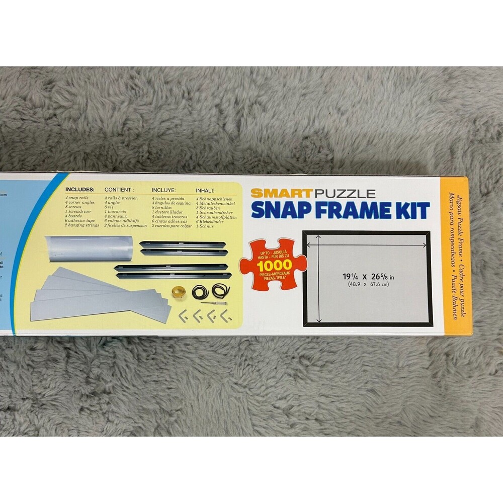 SMART PUZZLE Aluminum Snap Frame Kit - 20"x 27" - Eurographics - New in … - Picture 5 of 9